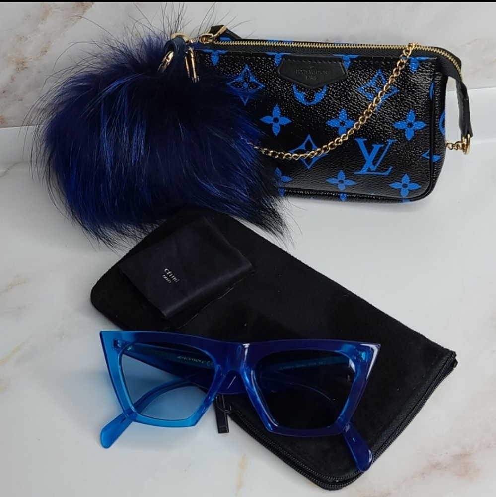 Sold Celine edge blue sunglasses - Picture 4 of 13